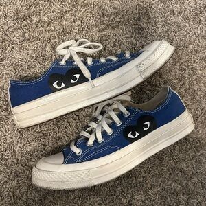 COMME des GARÇON PLAY Converse Chuck Taylor Low - Blue